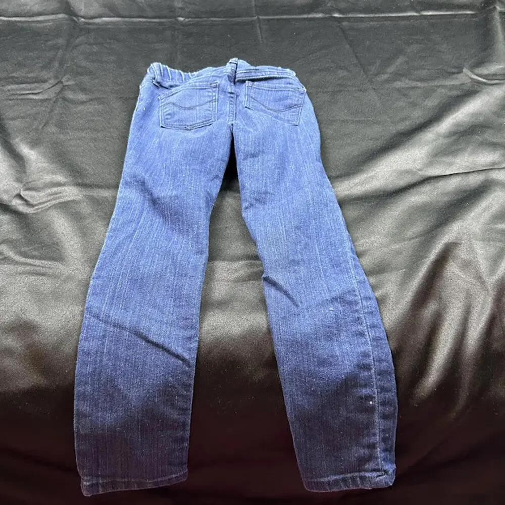 Baby Gap Girls Jeggings 5Y Dark‎ Wash Stretch Denim EUC